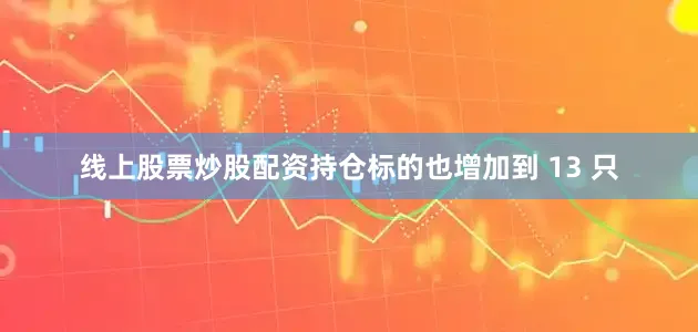 线上股票炒股配资持仓标的也增加到 13 只